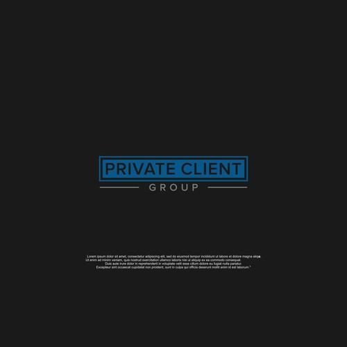 Private Client Group Design by Sgets