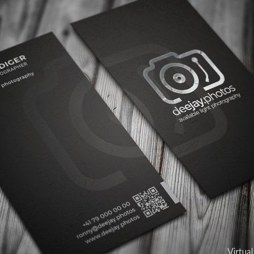 Business Card For Dj Eventphotographer Contest Della Categoria Biglietto Da Visita 99designs