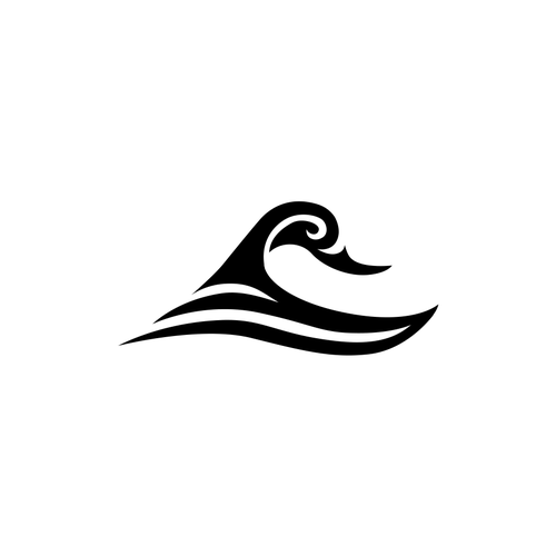 Coastal lifestyle brand featuring a mallard duck and wave, appeal to outdoor enthusiasts and surfers Design von Raz4rt