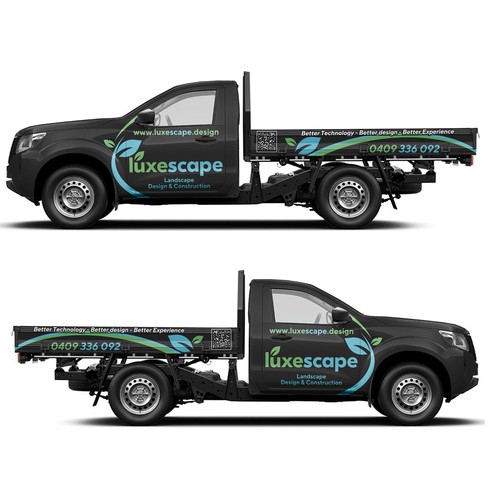 Design a luxury truck wrap for an innovative landscaping firm Design by Anugerah ilahi