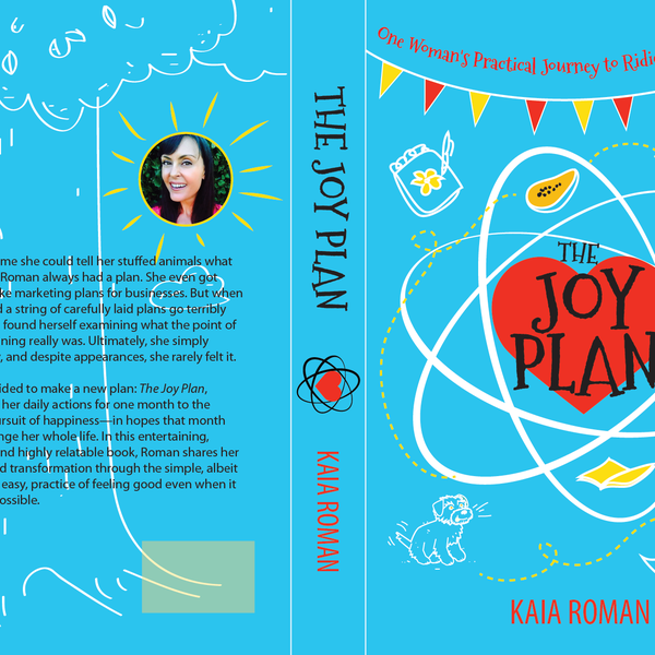 Design by paper.plane titled "The Joy Plan - book cover"