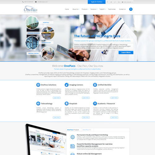 Web page design contest entry by Hitron_eJump