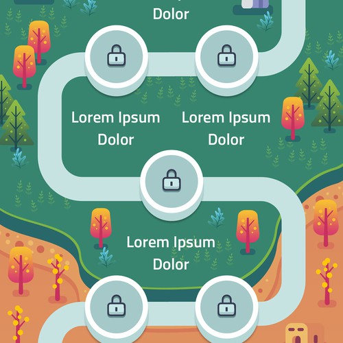 SVG Journey Map Design von freaky