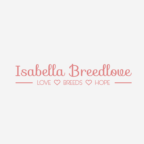 Create a powerful logo for Isabella Breedlove a new artist in the Country Music and she's Latina! Design by David Farrelly