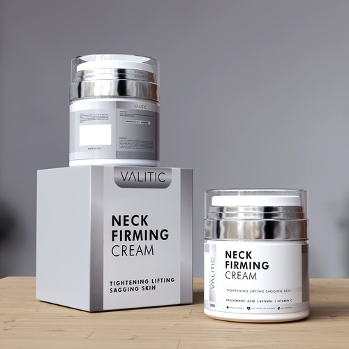 Neck firming cream - expensive look Design by ICHD Designs