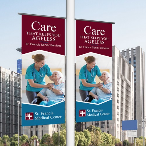 Design a banner that attracts older adults & families to use our specialized senior care & services Design réalisé par Sketch Media™