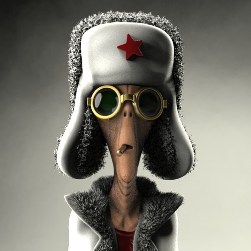 Alien main character design for a movie Design by dxbdesign