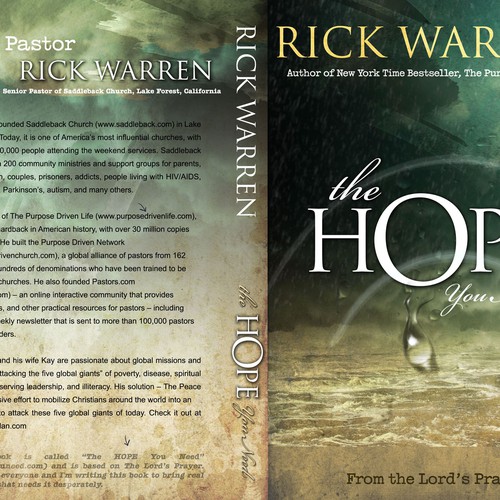 Design Rick Warren's New Book Cover Design by Sherman Jackson