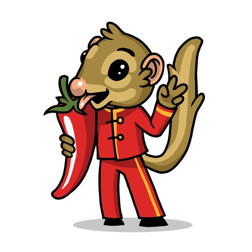 Spicy Food Festival Mascot Design by Ganis Ryandi