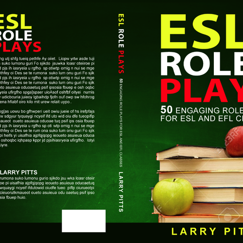 Design an eye catching, clean cover for an English teacher's book Design by ianskey