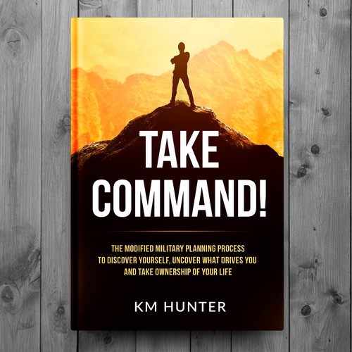 Design my book cover to Take Command! Design by GrafiqueX