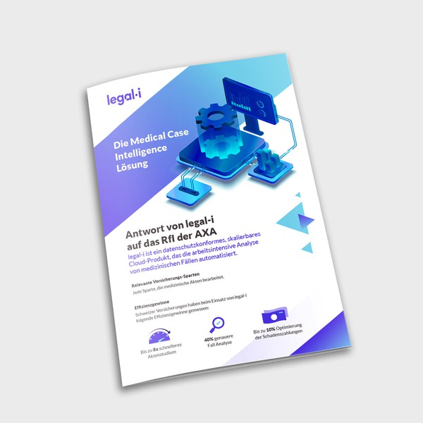 Dynamic brochure with digital / tech feel