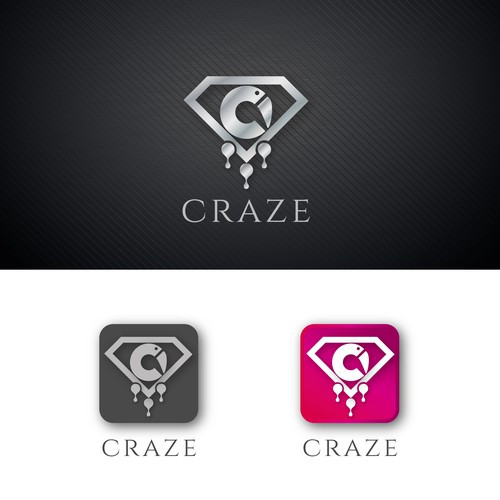 Sophisticated, luxury, edgy social shopping app icon/logo Design by imFlow☀️