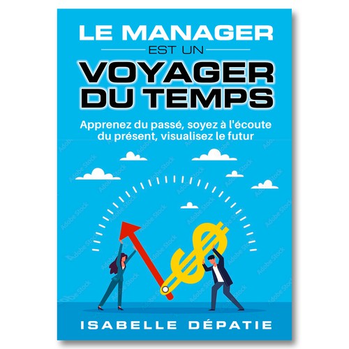 Cover for a French book about management - Fun work ! :) Réalisé par Colibrian