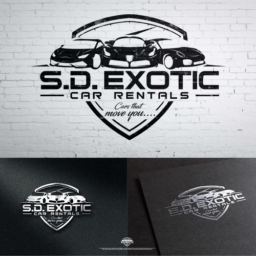 Need a compelling design for exotic car rentals in san diego that stir the  soul | Logo design contest | 99designs