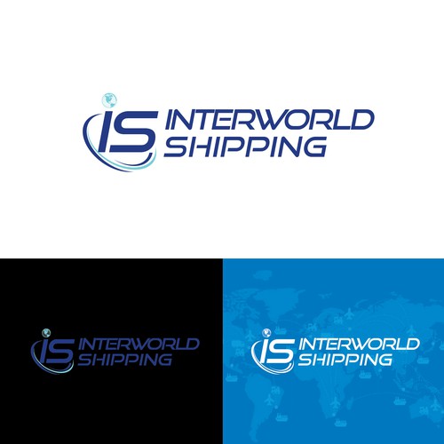 INTERWORLD SHIPPING Design réalisé par KriAtif