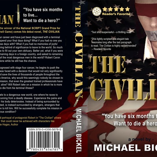 An ICONIC looking book cover for a 5 star reviewed manuscript Design by Kristin Designs