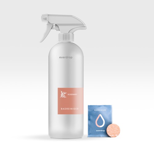 Premium Spray Bottle and Packaging for Cleaning Supplies-ontwerp door Jorge Ros