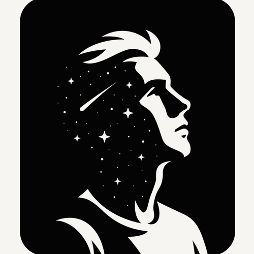 "Design a Logo: Visionary Looking to the Stars" winning Logo design