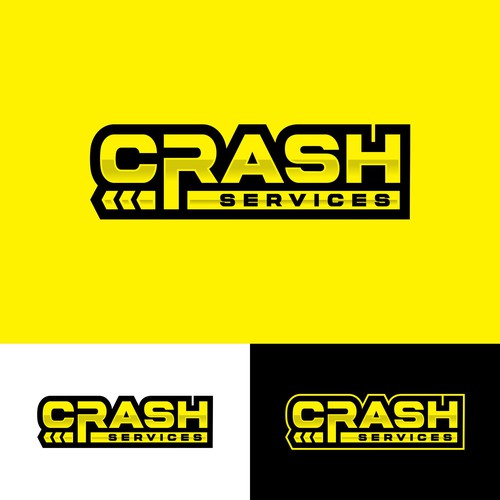Crash Services - logo design for towing company Design by danieltriyasa