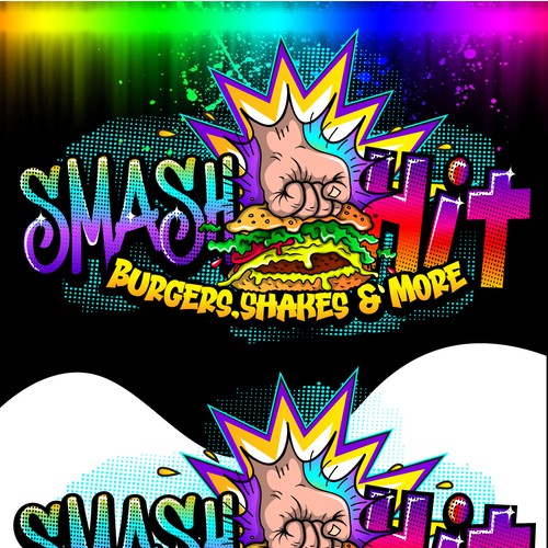 It's a Smash Hit Logo Design by 3AM3I