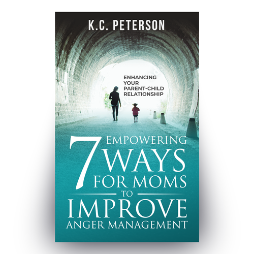 "A Powerful Book Cover Connecting to Moms with Anger Management Issues" Design by Hisna