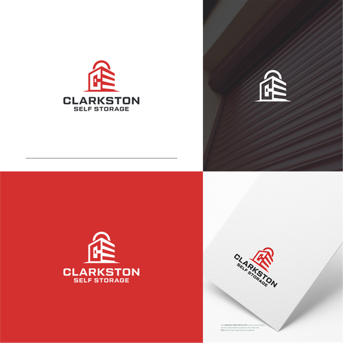 Self Storage Logo | Clarkston Self Storage Design by Sunrise.