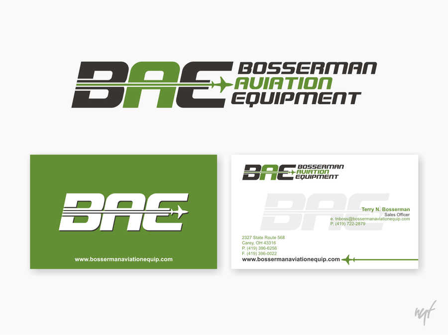 Bosserman Aviation Equipment Inc. needs a new logo Logo design contest