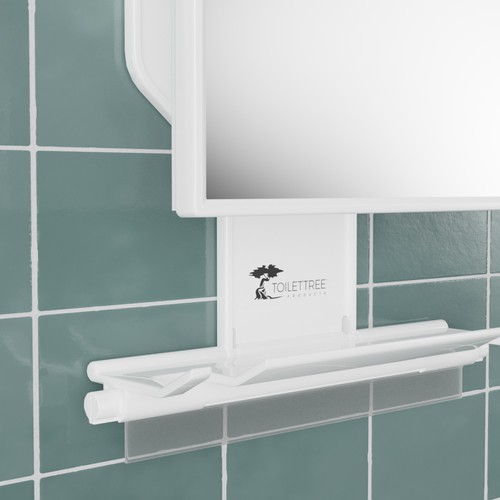 3D Rendering of Fogless Mirror in Shower/Lifestyle Environment (Fogless Mirror CAD file included!)) Design by Alinea Design