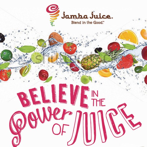Create an ad for Jamba Juice Diseño de oedin_sarunai
