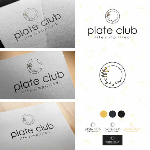 "I created the first paper plate subscription company logo!" - Your next claim to fame Design by Lucy Villalvazo