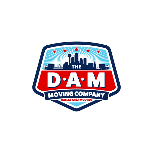 Diseño de Design a fun, high-quality logo for The DAM Moving Company de jagokandank