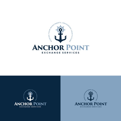 Anchor Point Logo Design by CliffKer
