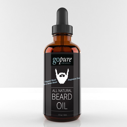 Create a High End Label for an All Natural Beard Oil! Diseño de marsQ