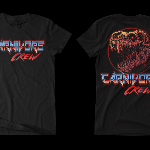 Carnivore Crew Teamshirt Design by Black Arts 888