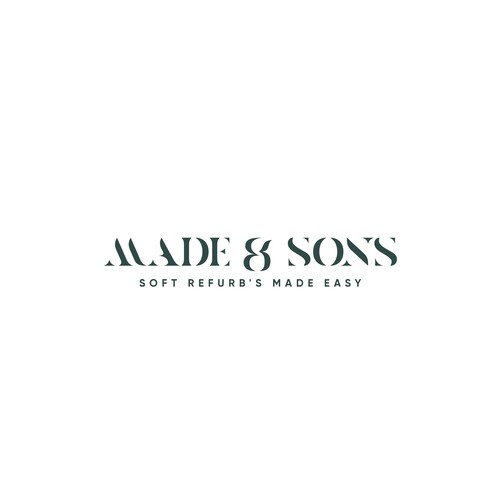 Luxury Meets Ease: Logo & Card Design for Made & Sons Design by S H A Y