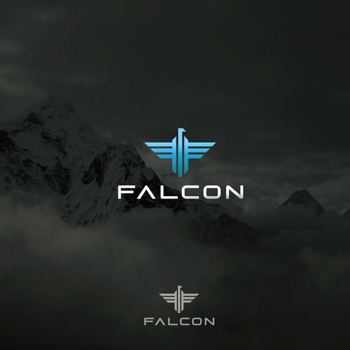 Falcon Sports Apparel logo Diseño de RafaelErichsenStudio