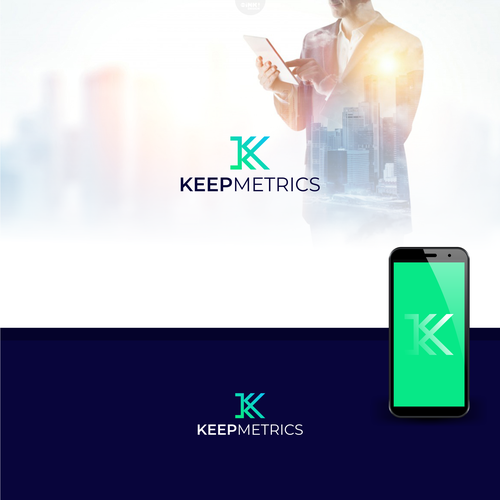 Craft a visually stunning logo for keep metrics Design by oink! design