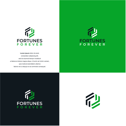 Fortunes Forever Logo Design por Eshaal ®