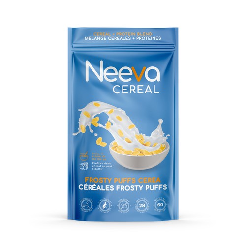 SIMPLE Yet FUN Pouch Design for On-The-Go CEREAL Design von Dimario Moretti