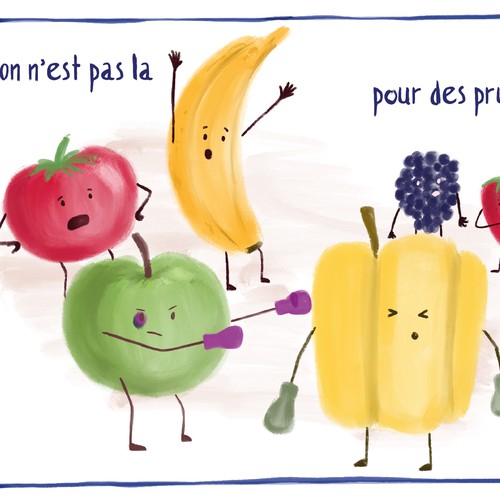 Fruit Art the Best Custom Fruit Artwork 99designs