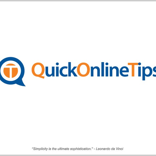 Logo for Top Tech Blog QuickOnlineTips Ontwerp door keegan™