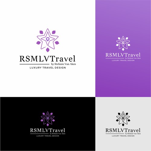 Luxury Travel Advisor seeking a classic, sophisticated, yet edgy design that emulates luxury. Design by OpheRocklab