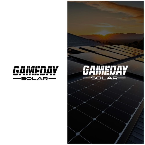 Gameday Solar logo contest Design by Nana445