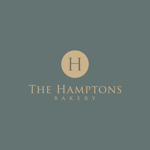 The Hamptons Bakery Logo Design by Milan Kojic Art