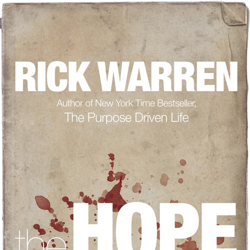 Design Rick Warren's New Book Cover Design réalisé par mgarvey