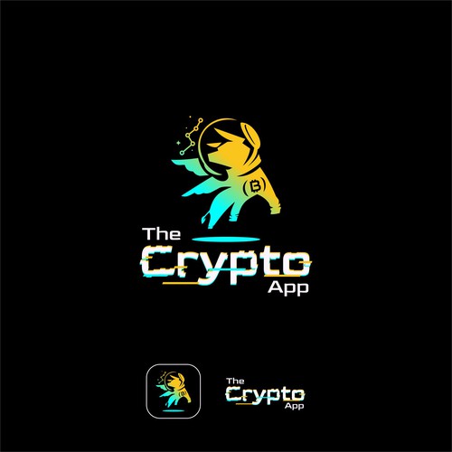 Design one of the worlds most popular crypto apps logo, ~1M active users! (TheCryptoApp) Design by AD's_Idea
