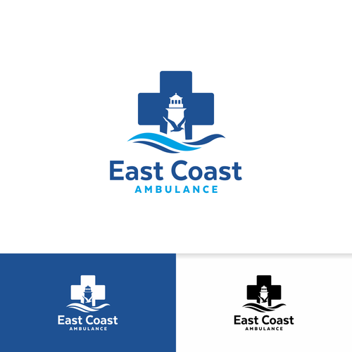 East Coast Ambulance Logo Design by onder