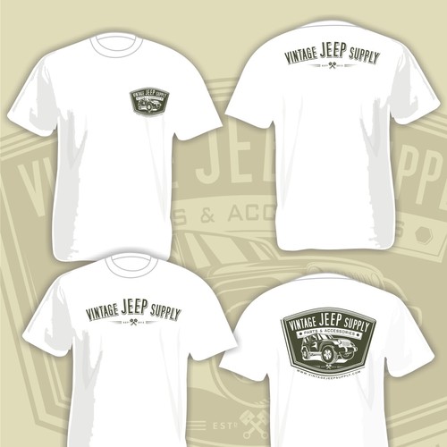 Vintage Jeep Supply needs a new logo Design by Cristian-Popescu