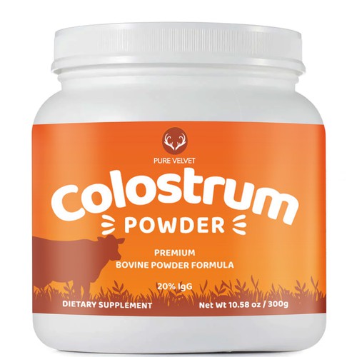 Design di Re-design Supplement Label to capture Amazon shopper attention & boost CTR - Colostrum Powder di Cameleon77